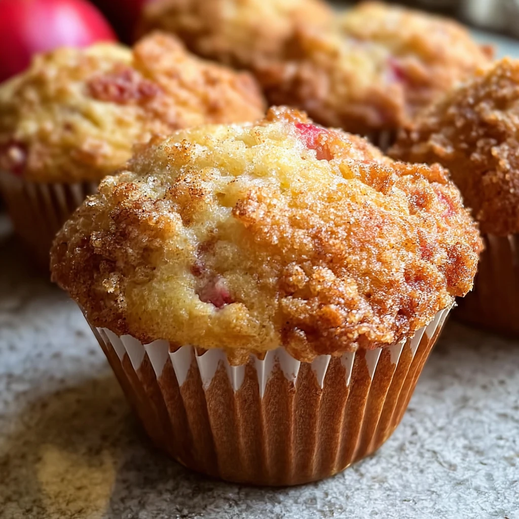 Delicious Rhubarb Muffins